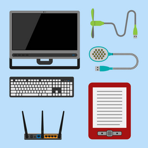 矢量現(xiàn)代細(xì)線平面設(shè)計圖標(biāo)集在計算機(jī)網(wǎng)絡(luò)技術(shù)中的應(yīng)用與價值